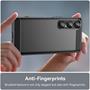 TPU Hülle für Sony Xperia 1 VII Handy Schutzhülle Carbon Optik Schutz Case