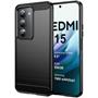 TPU Hülle für Xiaomi Redmi 15 4G / 5G Handy Schutzhülle Carbon Optik Schutz Case