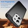 TPU Hülle für Xiaomi Redmi 15C Handy Schutzhülle Carbon Optik Schutz Case