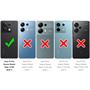 TPU Hülle für Xiaomi Redmi Note 13 5G Handy Schutzhülle Carbon Optik Schutz Case