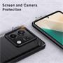 TPU Hülle für Xiaomi Redmi Note 13 5G Handy Schutzhülle Carbon Optik Schutz Case