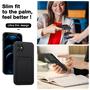 Silikon Handyhülle für Apple iPhone 13 Pro Hülle mit Kartenfach Slim Wallet Case