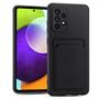 Silikon Handyhülle für Samsung Galaxy A23 5G Hülle mit Kartenfach Slim Wallet Case