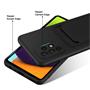 Silikon Handyhülle für Samsung Galaxy A23 5G Hülle mit Kartenfach Slim Wallet Case
