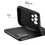 Silikon Handyhülle für Samsung Galaxy A23 5G Hülle mit Kartenfach Slim Wallet Case