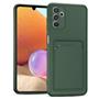 Silikon Handyhülle für Samsung Galaxy A54 5G Hülle mit Kartenfach Slim Wallet Case