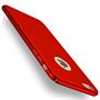 Ultra Slim Cover für Apple iPhone 7 Plus Hülle in Rot + Panzerglas Schutz Folie