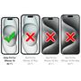 Silikon Hülle für Apple iPhone 15 Schutzhülle Matt Schwarz Backcover Handy Case
