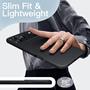 Silikon Hülle für Apple iPhone 17 Pro Max Schutzhülle Matt Schwarz Backcover Handy Case