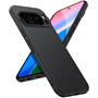 Silikon Hülle für Google Pixel 10 Pro XL Schutzhülle Matt Schwarz Backcover Handy Case