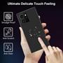 Silikon Hülle für HMD Skyline Schutzhülle Matt Schwarz Backcover Handy Case