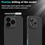 Silikon Hülle für Honor 400 Lite Schutzhülle Matt Schwarz Backcover Handy Case