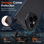 Silikon Hülle für Honor 400 Pro Schutzhülle Matt Schwarz Backcover Handy Case