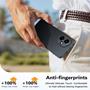 Silikon Hülle für Honor 400 Schutzhülle Matt Schwarz Backcover Handy Case