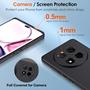 Silikon Hülle für Honor Magic 7 Lite Schutzhülle Matt Schwarz Backcover Handy Case
