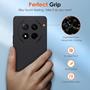Silikon Hülle für Honor Magic 7 Lite Schutzhülle Matt Schwarz Backcover Handy Case