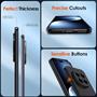Silikon Hülle für Honor Magic 7 Pro Schutzhülle Matt Schwarz Backcover Handy Case