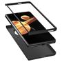 Silikon Hülle für Honor Magic V3 Schutzhülle Matt Schwarz Backcover Handy Case