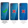Silikon Hülle für Huawei P20 Pro Schutzhülle Matt Schwarz Backcover Handy Case
