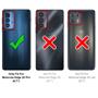Silikon Hülle für Motorola Edge 20 Pro Schutzhülle Matt Schwarz Backcover Handy Case