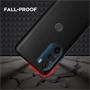 Silikon Hülle für Motorola Edge 30 Pro Schutzhülle Matt Schwarz Backcover Handy Case