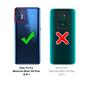 Silikon Hülle für Motorola Moto G9 Plus Schutzhülle Matt Schwarz Backcover Handy Case