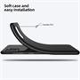 Silikon Hülle für Samsung Galaxy A31 Schutzhülle Matt Schwarz Backcover Handy Case