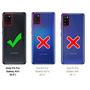 Silikon Hülle für Samsung Galaxy A31 Schutzhülle Matt Schwarz Backcover Handy Case