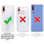 Silikon Hülle für Samsung Galaxy A50 / A30s Schutzhülle Matt Schwarz Backcover Handy Case
