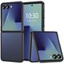 Silikon Hülle für Samsung Galaxy Z Flip 7 Schutzhülle Matt Schwarz Backcover Handy Case