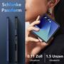 Silikon Hülle für Samsung Galaxy Z Flip 7 Schutzhülle Matt Schwarz Backcover Handy Case
