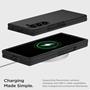 Silikon Hülle für Samsung Galaxy Z Fold 7 Schutzhülle Matt Schwarz Backcover Handy Case
