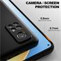 Silikon Hülle für Xiaomi Mi 10T / Mi 10T Pro Schutzhülle Matt Schwarz Backcover Handy Case