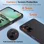 Silikon Hülle für Xiaomi Redmi A5 Schutzhülle Matt Schwarz Backcover Handy Case