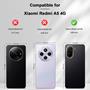 Silikon Hülle für Xiaomi Redmi A5 Schutzhülle Matt Schwarz Backcover Handy Case