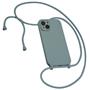 Premium Liquid Silikon Handyhülle mit verstellbarer Handykette für iPhone 13 Hülle | Ideal für Festival- und Outdoor-Enthusiasten