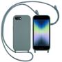 Premium Liquid Silikon Handyhülle mit verstellbarer Handykette für iPhone 7 / 8 Hülle | Ideal für Festival- und Outdoor-Enthusiasten