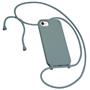 Premium Liquid Silikon Handyhülle mit verstellbarer Handykette für iPhone 7 / 8 Hülle | Ideal für Festival- und Outdoor-Enthusiasten