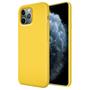 Handy Hülle für Apple iPhone 11 Pro Max Soft Case mit innenliegendem Stoffbezug