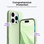 Handy Case für Apple iPhone 16 Pro Max Hülle Schutzhülle mit innenliegendem Stoffbezug