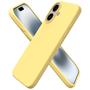 Handy Case für Apple iPhone 17 Hülle Schutzhülle mit innenliegendem Stoffbezug