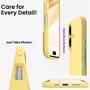 Handy Case für Apple iPhone 17 Hülle Schutzhülle mit innenliegendem Stoffbezug