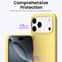 Handy Case für Apple iPhone 17 Pro Max Hülle Schutzhülle mit innenliegendem Stoffbezug