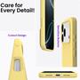 Handy Case für Apple iPhone 17 Pro Max Hülle Schutzhülle mit innenliegendem Stoffbezug