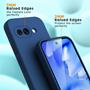 Handy Case für Google Pixel 9a Hülle Schutzhülle mit innenliegendem Stoffbezug