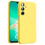 Handy Case für Samsung Galaxy A17 5G Hülle Schutzhülle mit innenliegendem Stoffbezug
