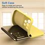 Handy Case für Samsung Galaxy A23 5G Hülle Schutzhülle mit innenliegendem Stoffbezug