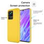 Handy Hülle für Samsung Galaxy S20 Ultra Soft Case mit innenliegendem Stoffbezug