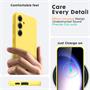 Liquid Color Case für Samsung Galaxy S23 FE Hülle Schutzhülle mit innenliegendem Stoffbezug