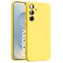 Handy Case für Samsung Galaxy S25 FE Hülle Schutzhülle mit innenliegendem Stoffbezug